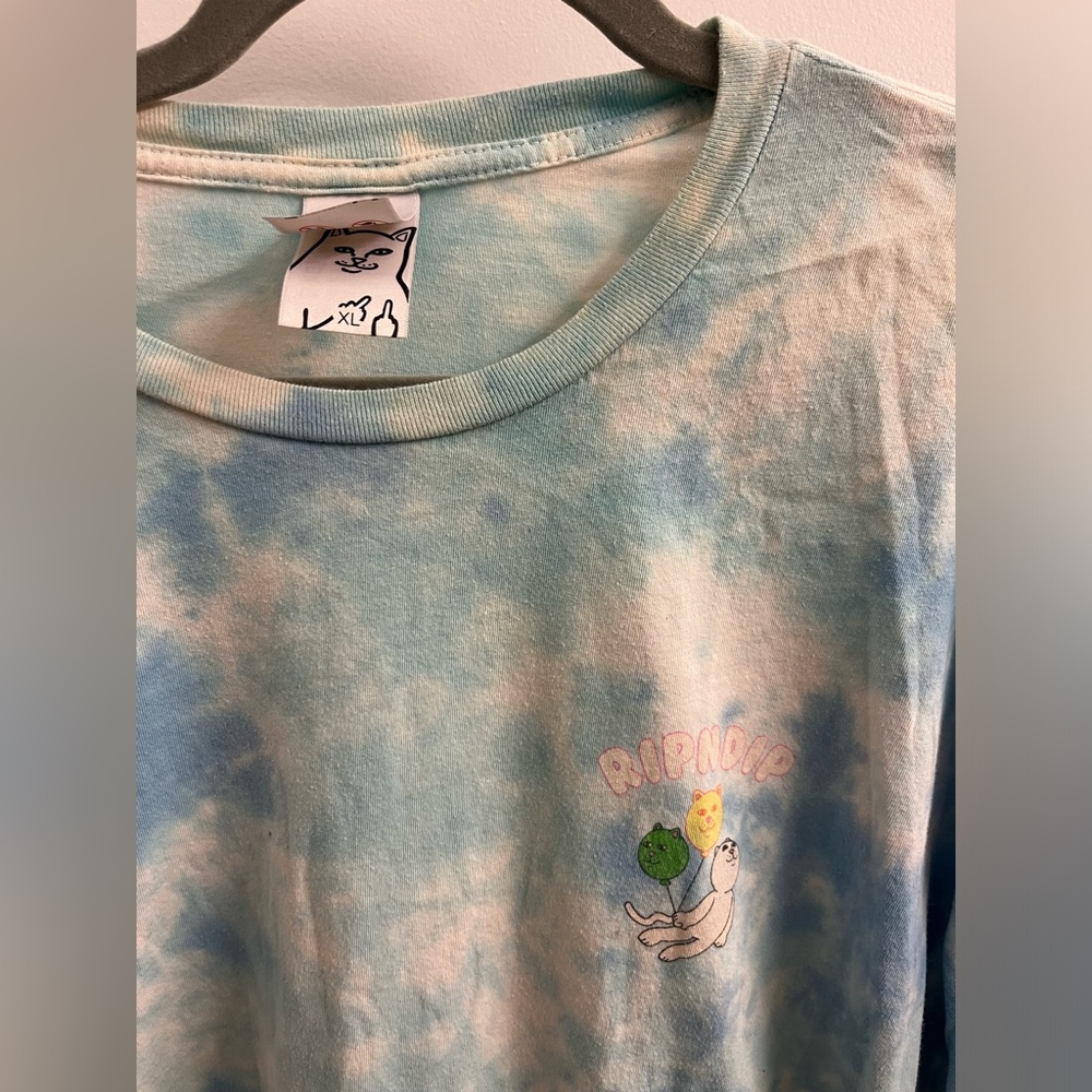 Rip N Dip tie dye shirt in XL
